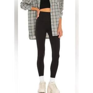 Spanx Look At Me Now Leggings Women's Black Size Small Petite SP